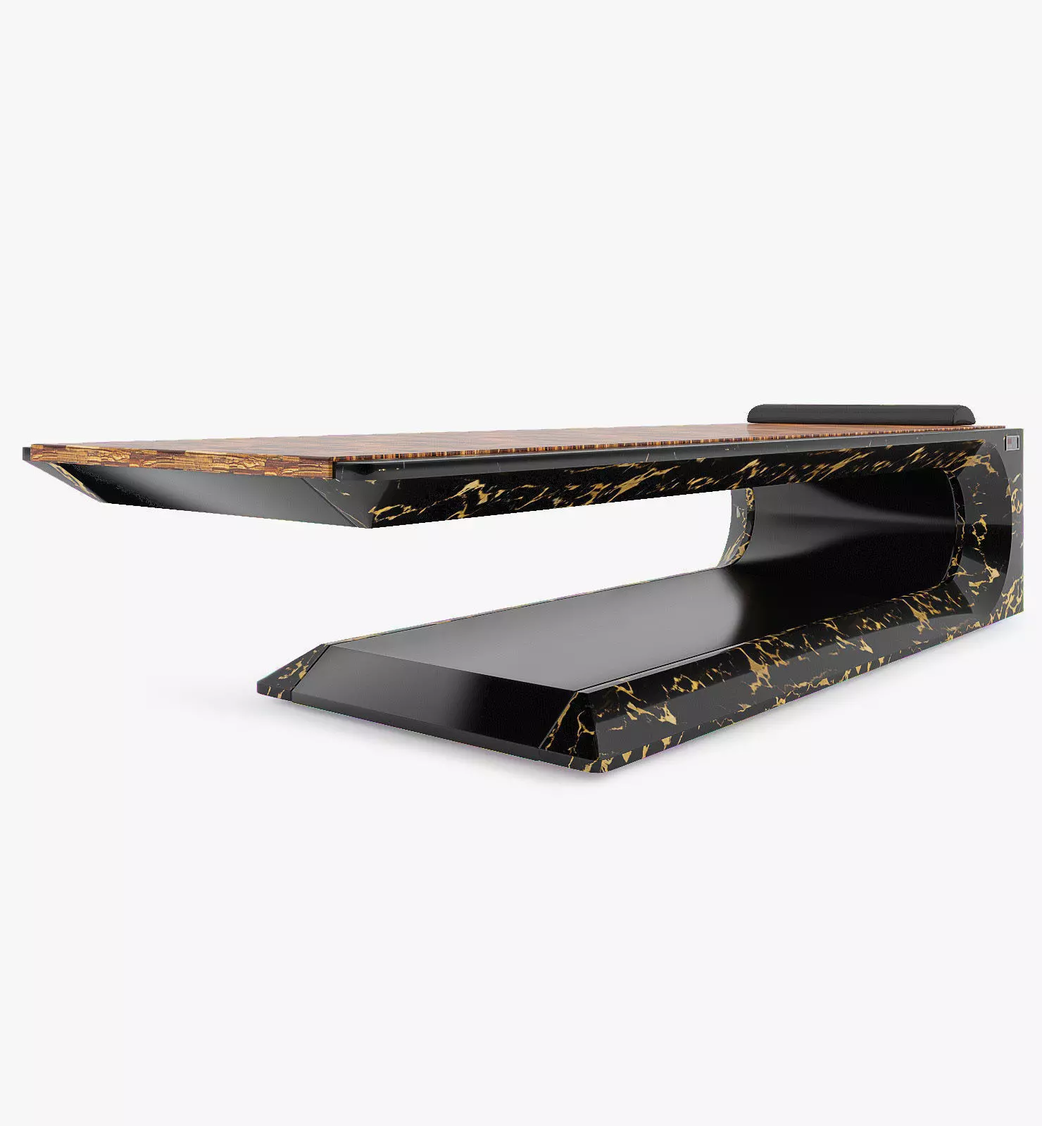 Square Hammam day-bed 3D model_0