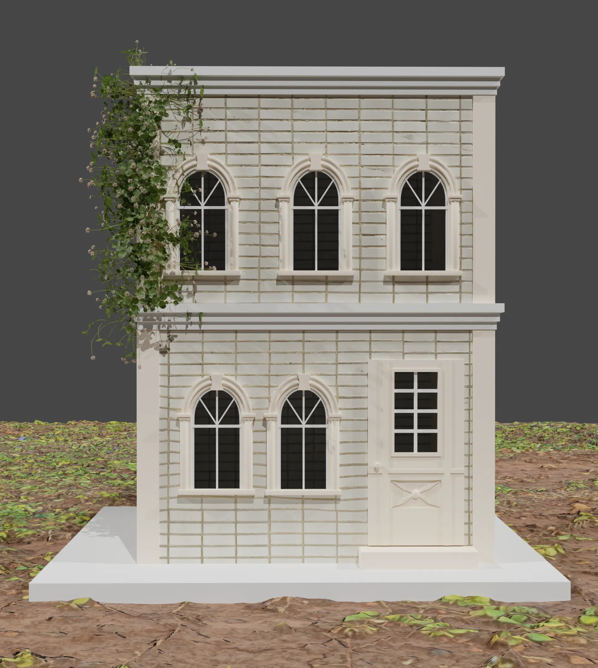 Modular Battle Game Modular Stylized Classic Building - Game Ready 3D Model 3D model | CGTrader