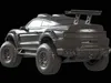 Ford Mustang Shelby GT500 Monster Truck HIGH POLY STL OBJ 3D model 3D ...