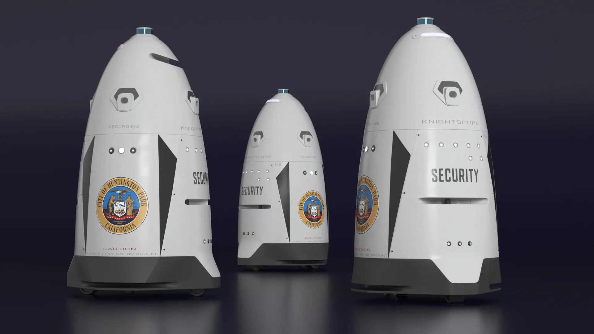 Knightscope K5 Autonomous Security Robot 3D model | CGTrader