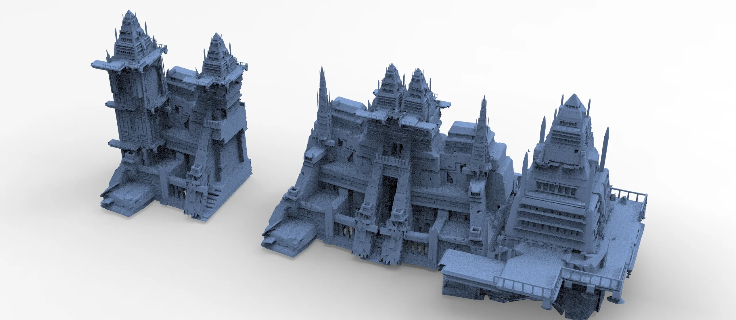Sci fi Techno gate 9 3D model | CGTrader
