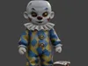 3D model Creepy Antique Circus Clown Doll 3D Model VR / AR / low-poly ...