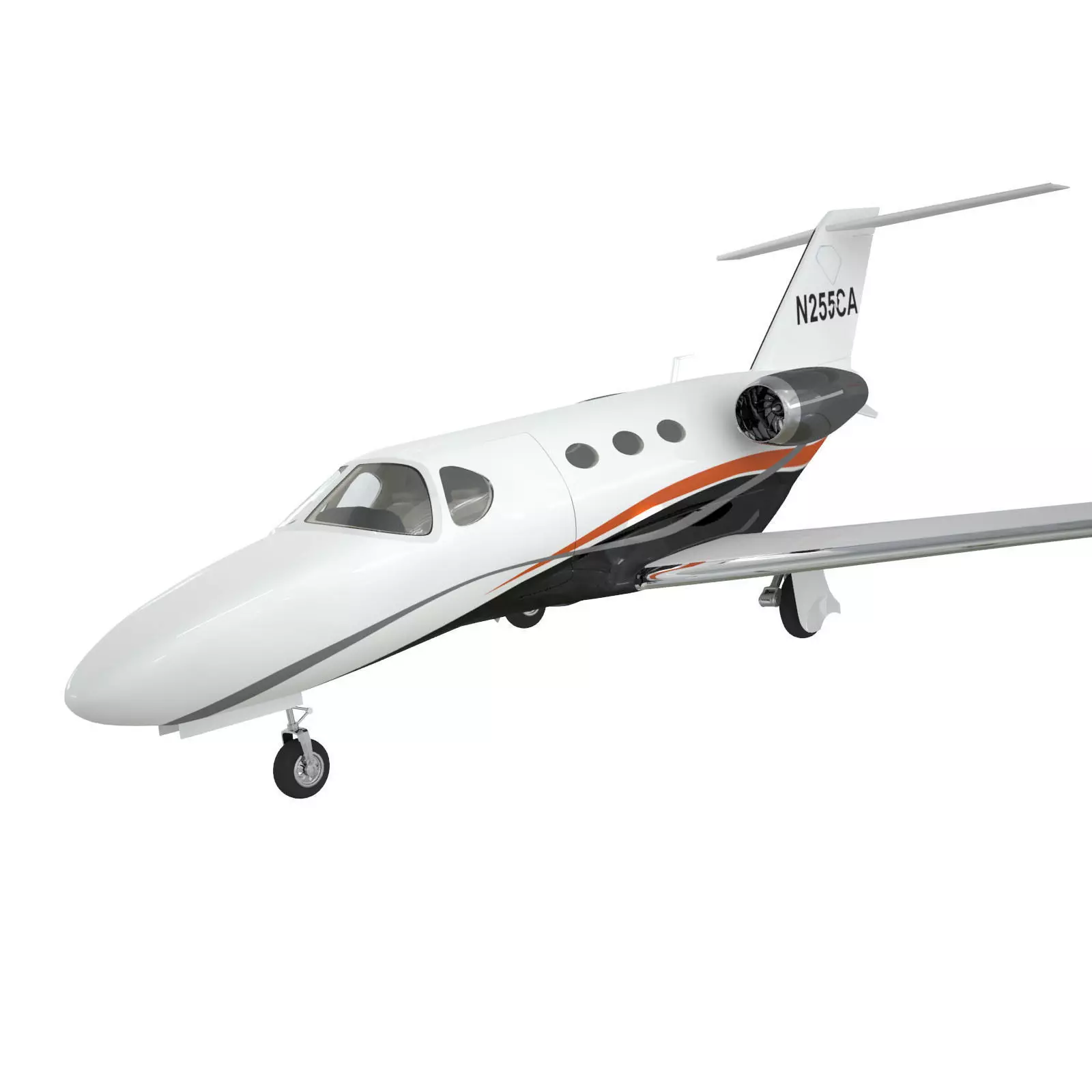 Cessna Citation 510 Mustang private aviation jet 3D model