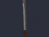 3D model Low-Poly Pixelated Medieval Falchion VR / AR / low-poly | CGTrader