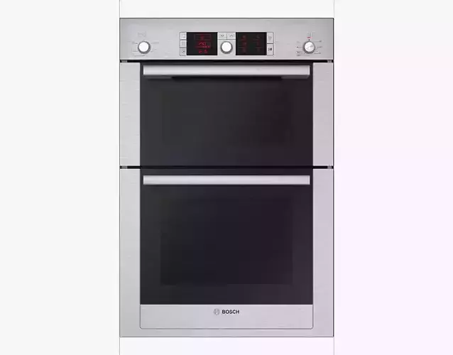 Built-in double multi-function oven HBM56B551B brushed steel Ser