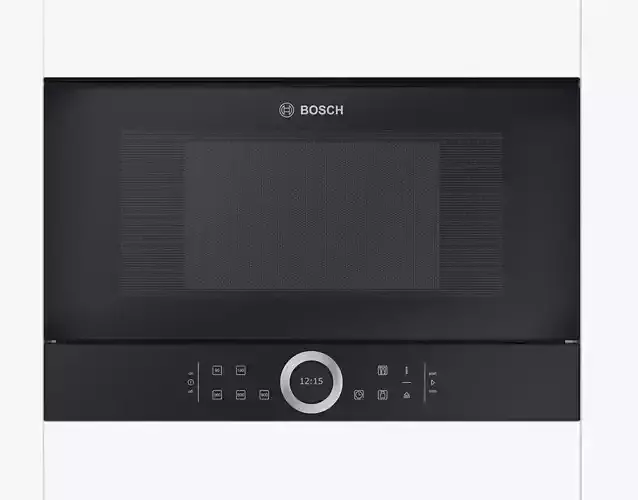 Built-in microwave BFL634GB1B Black Serie 8 3D model