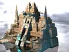 Sci fi Techno gate pyramids archway massive 10 3D model | CGTrader