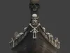 3D model Gothic Skeleton Longboat 3D Model VR / AR / low-poly | CGTrader