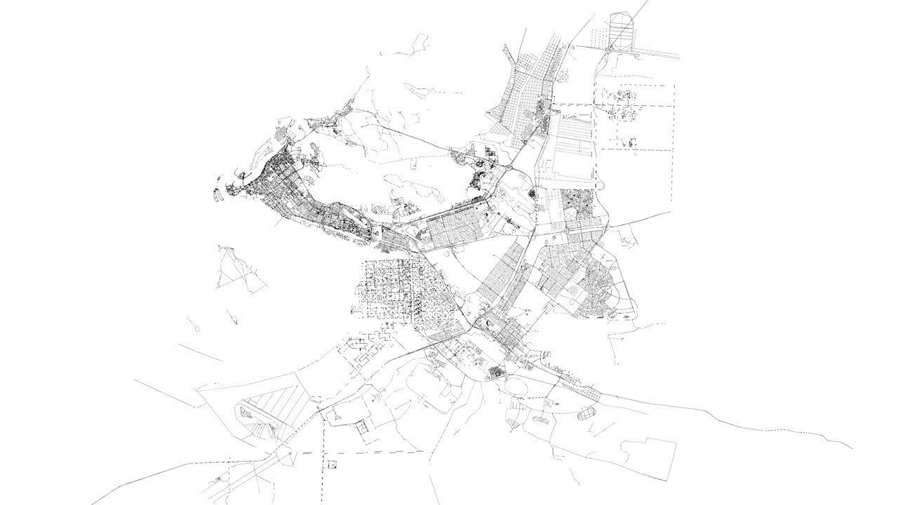 Abu Dhabi Road Network and Streets 3D model_11