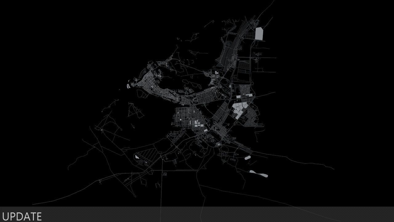 Abu Dhabi Road Network and Streets 3D model_8