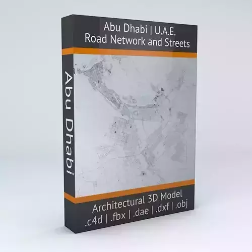 Abu Dhabi Road Network and Streets