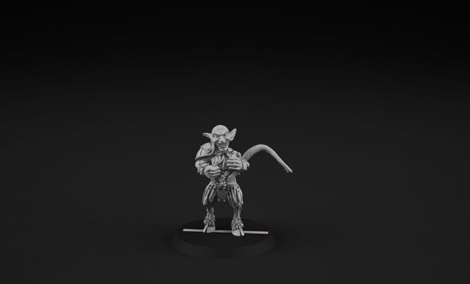Goblin 5 metal figure 3D print model