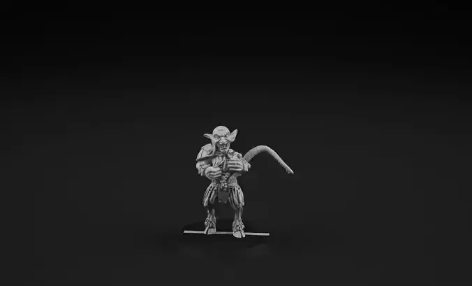 Goblin 5 metal figure 3D print model