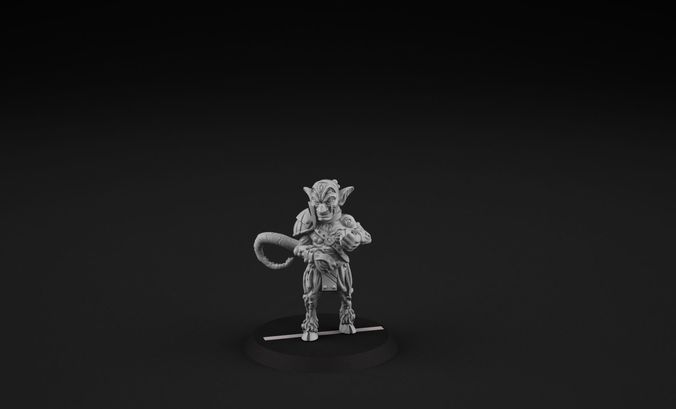 Goblin 8 miniature figure 3D print model