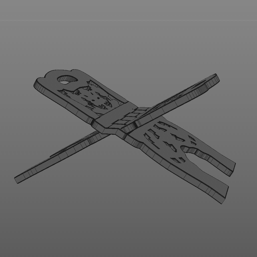 Holy Book Reading Table  with Extra LowPoly version Low-poly 3D model_6