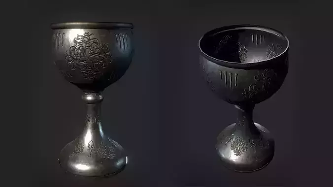 PBR Chalice Medieval