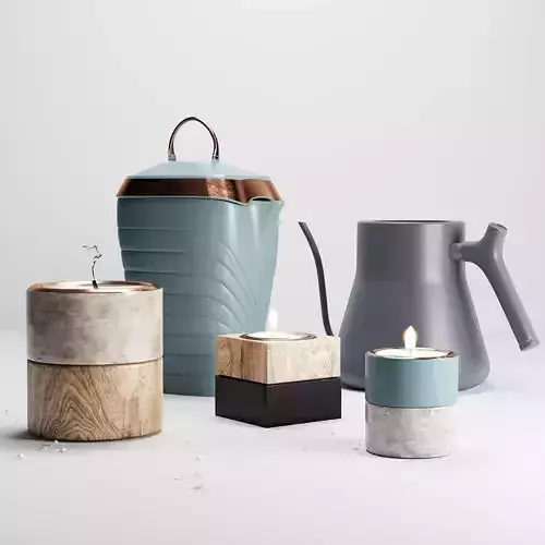 decore set of candle 