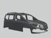 Mercedes Benz T Class Compact MPV Body 3D model 3D printable | CGTrader