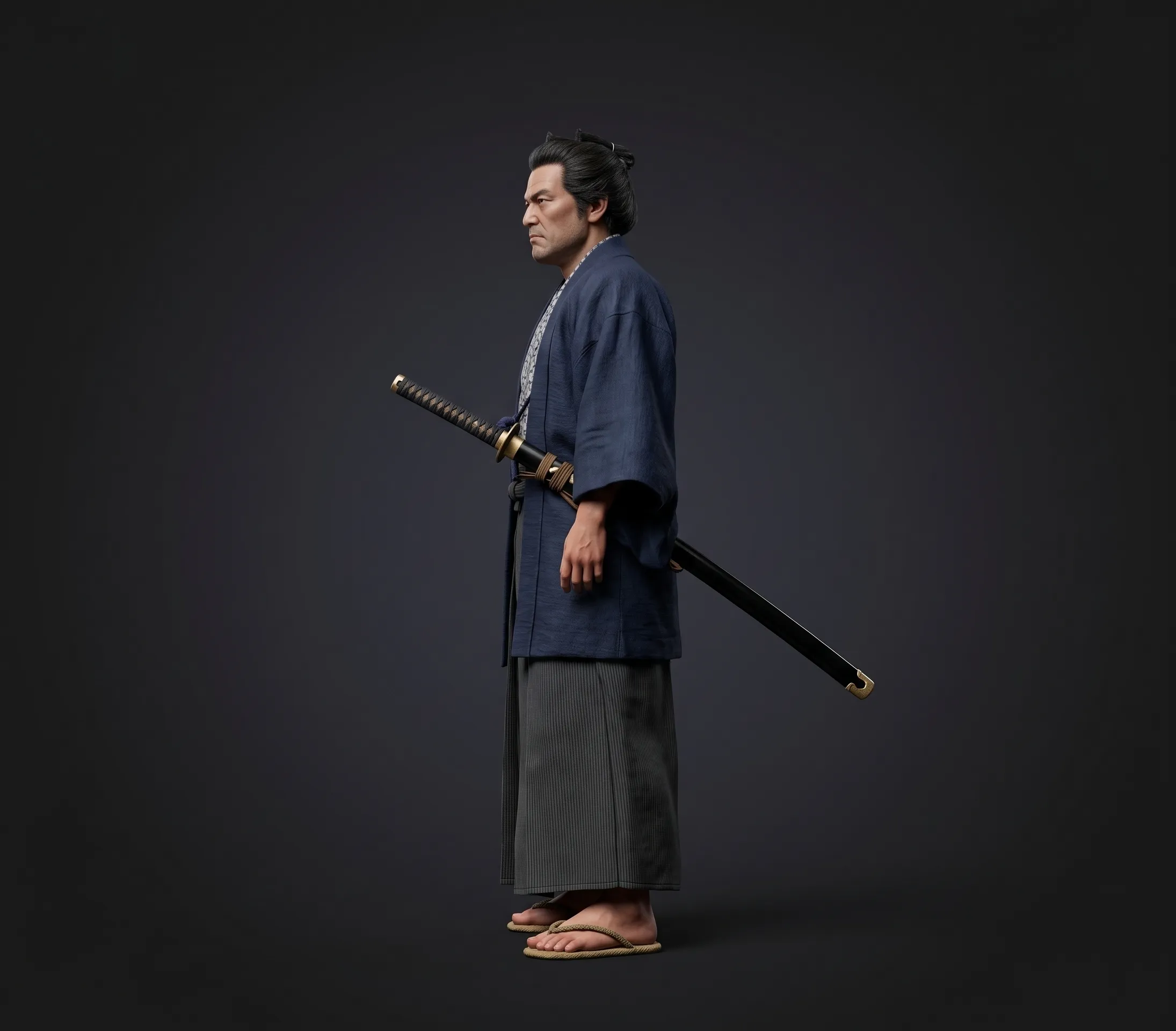 Elder Master Ronin 3D print model