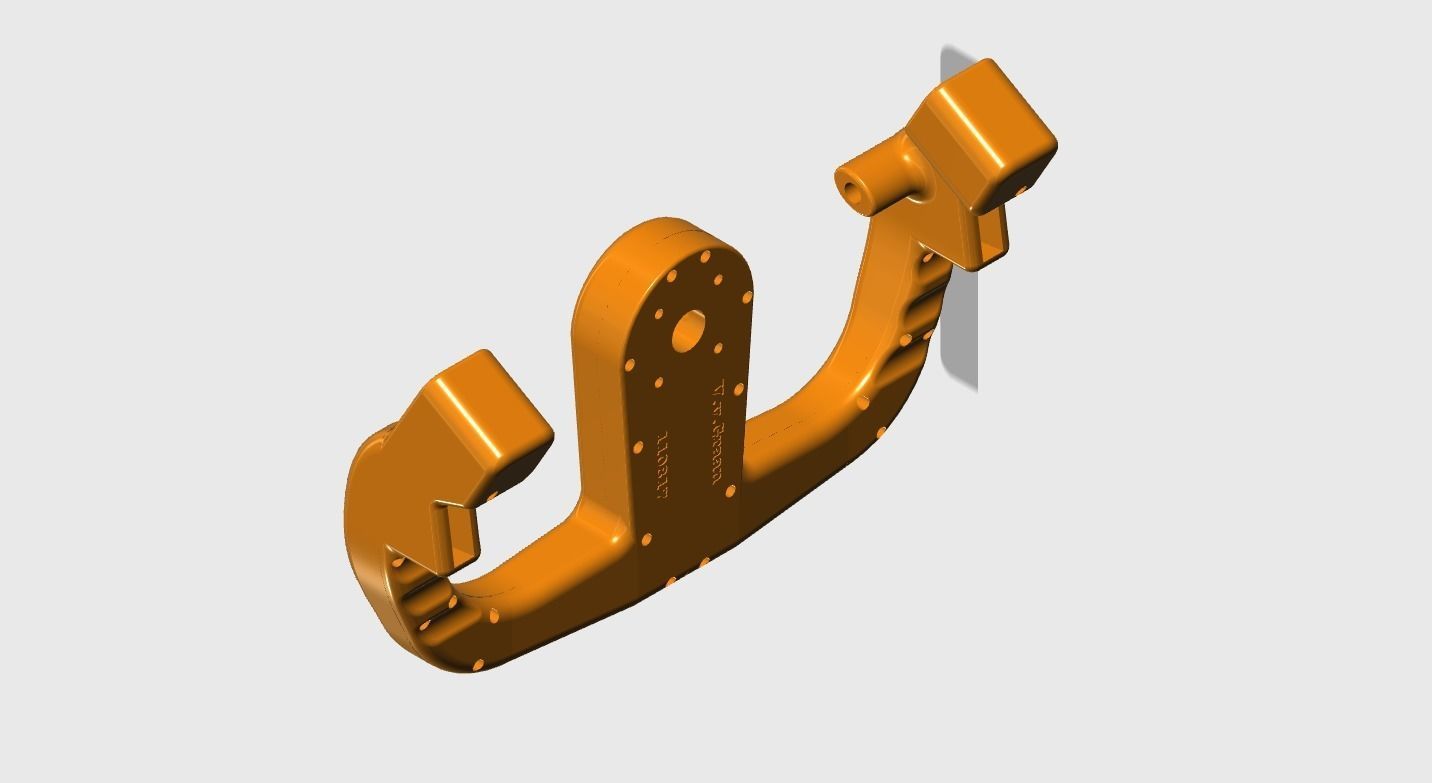 Editable Boeing 737 Yoke for flight simulator 3D print model_2