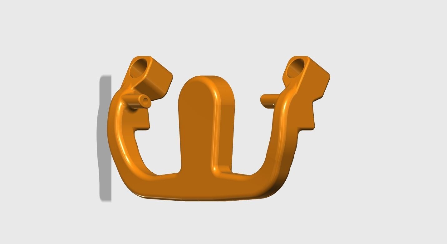 Editable Boeing 737 Yoke for flight simulator 3D print model_5