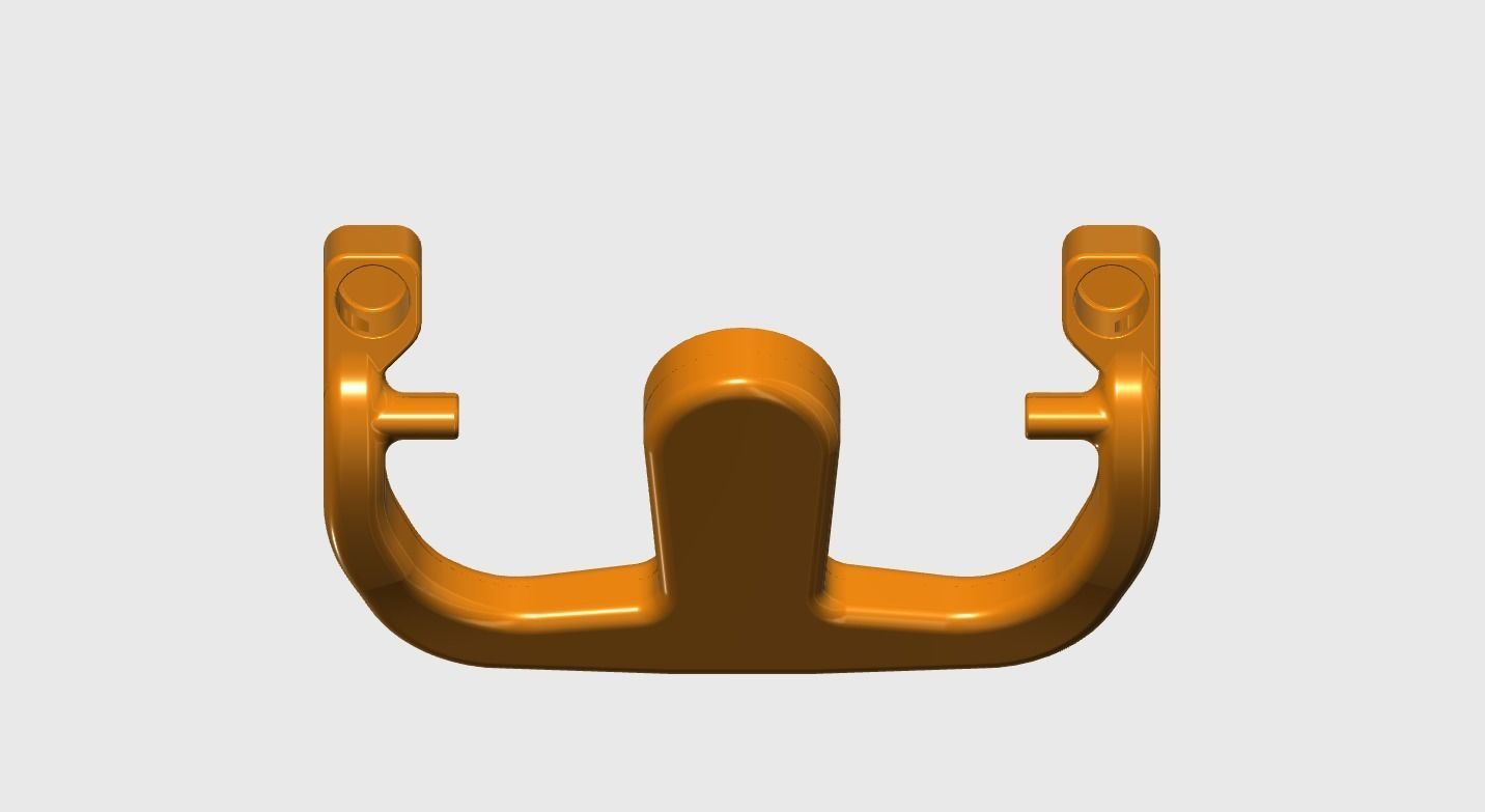 Editable Boeing 737 Yoke for flight simulator 3D print model_1