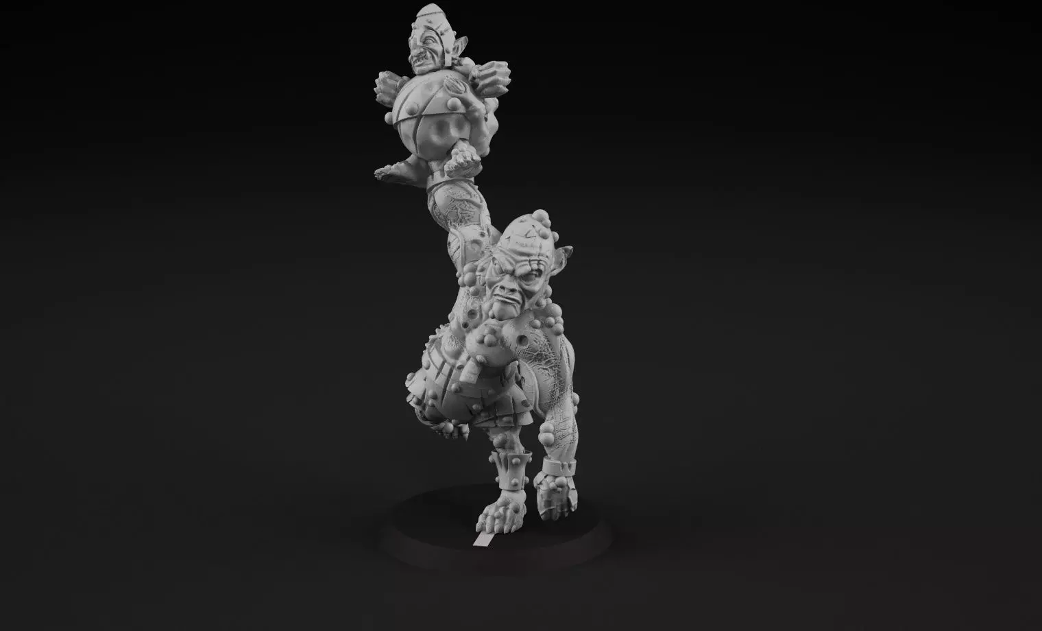 Gorilla starplayer 3D print model