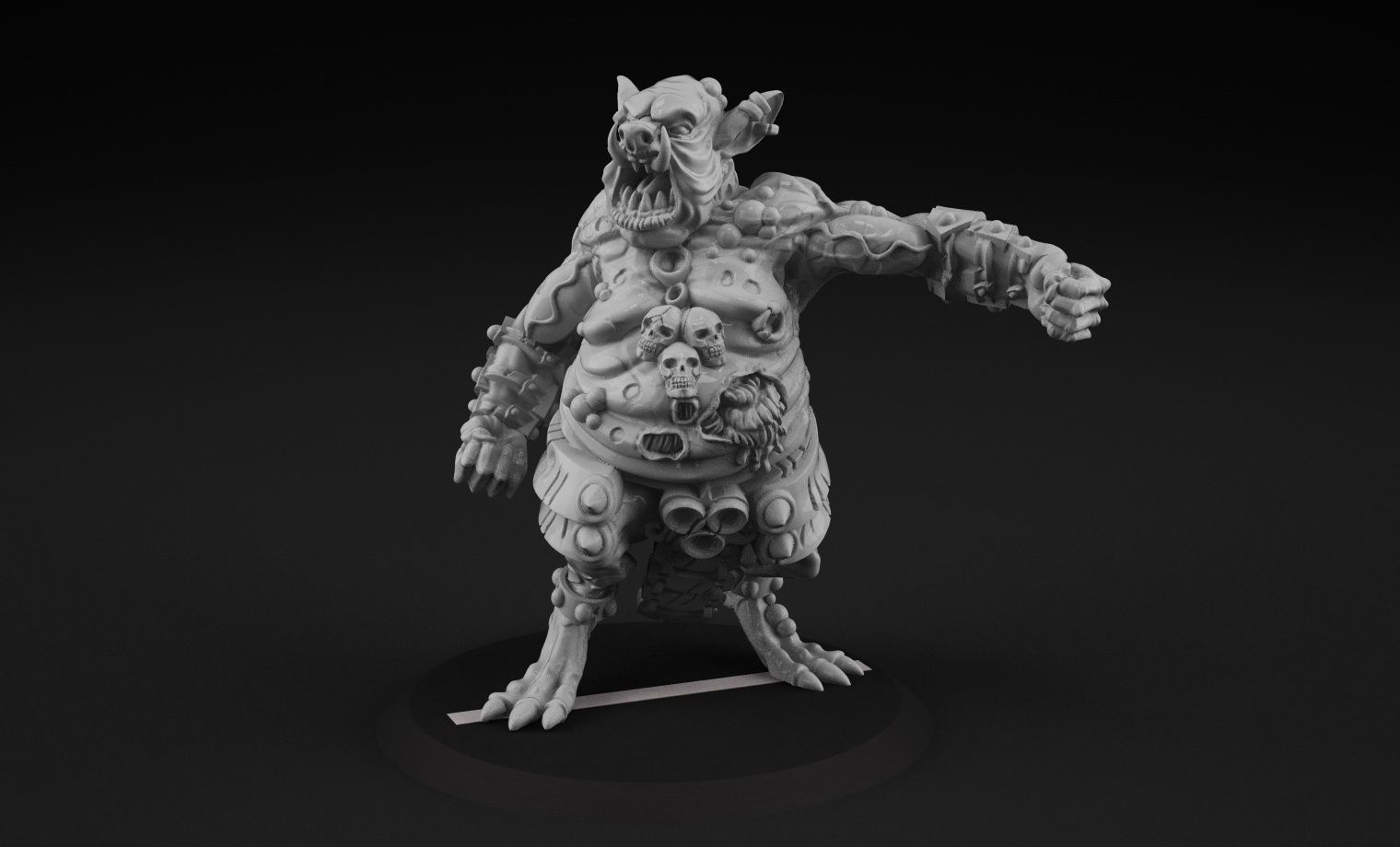 Trollpork 1 3D print model