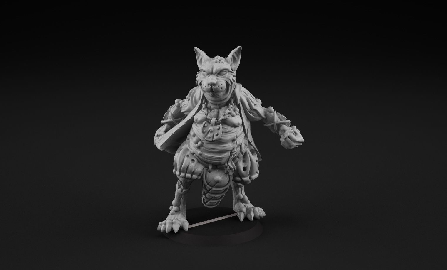 cat coach 3D print model