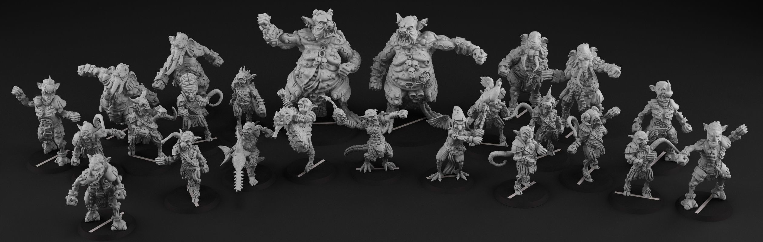 Nurgoblin complete team 3D print model