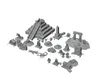3D model Low Poly Sand-buried Ancient Ruins Set - 21 Assets VR / AR ...