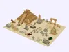 3D model Low Poly Sand-buried Ancient Ruins Set - 21 Assets VR / AR ...