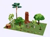 3D model Low Poly Old-growth Forest Set - 20 Assets VR / AR / low-poly ...