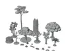 3D model Low Poly Old-growth Forest Set - 20 Assets VR / AR / low-poly ...