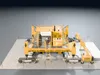 3D model Slipform Concrete Paver - Rigged and Animated PBR VR / AR ...