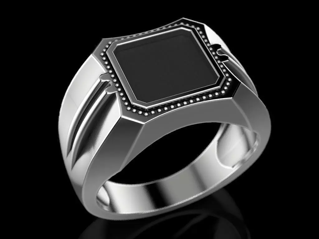 Man ring 18 3D print model