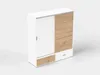 3D model Sliding Door Wardrobe With Two Drawers VR / AR / low-poly ...