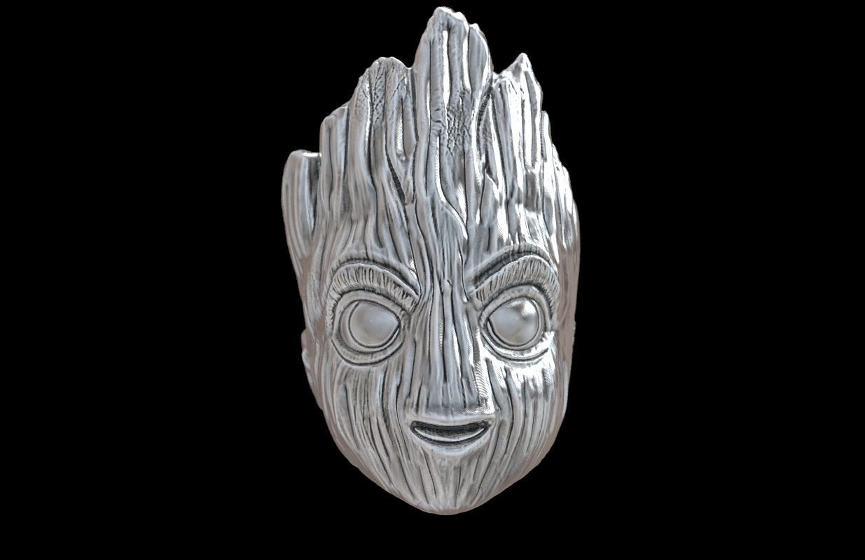 Groot Ring  Guardians of the Galaxy 3D print model_0