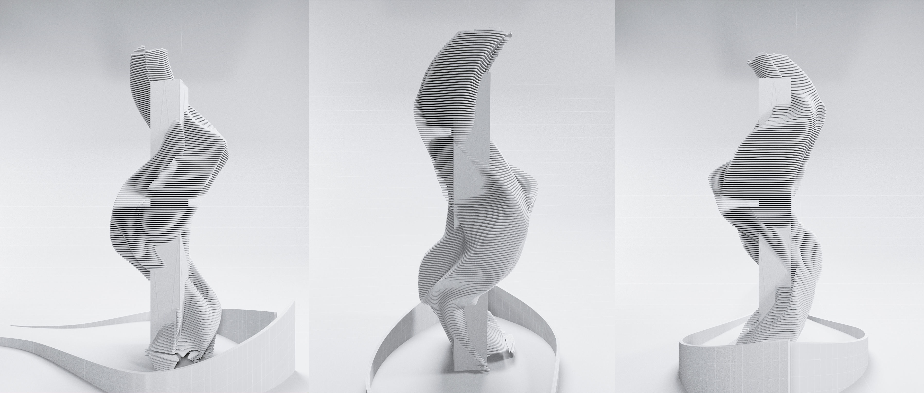 THE CITY PARAMETRIC LIGHTHOUSE 3D model_3