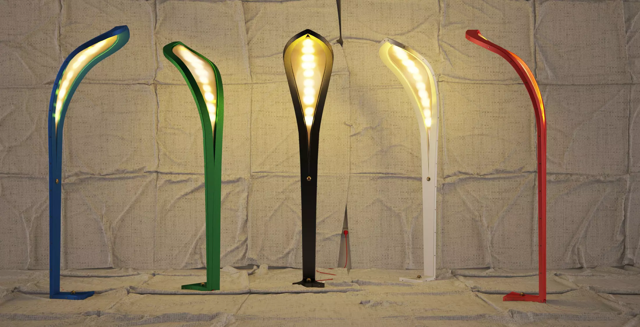 Design lights 3D model_0