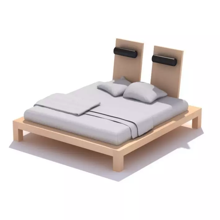 bed 70 am36 3D model_0