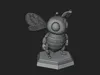 Cute Cartoon Bee Statue Design 2 - 3D Print Model 3D model 3D printable ...