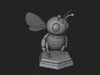 Cute Cartoon Bee Statue Design 3 - 3D Print Model 3D model 3D printable ...