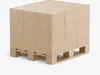Industrial Pallet with Cardboard Boxes Mockup Texture | CGTrader