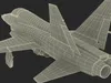 HESA Saeqeh Iranian Combat Aircraft Blue 3D model | CGTrader