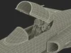 HESA Saeqeh Iranian Combat Aircraft Blue 3D model | CGTrader