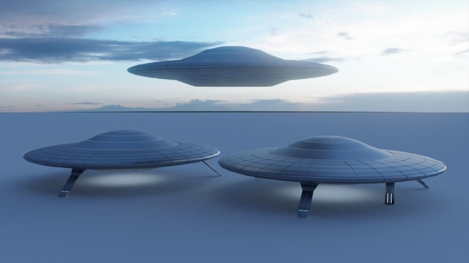 Saucer Concept 6 3D model