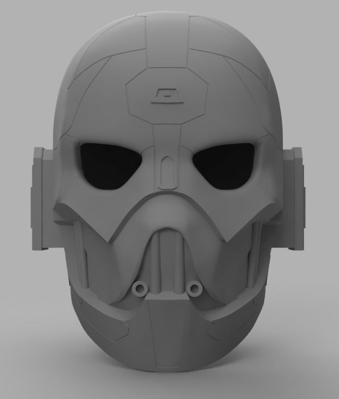 Darth Nox Kallig Helmet Star Wars 3D print model_1