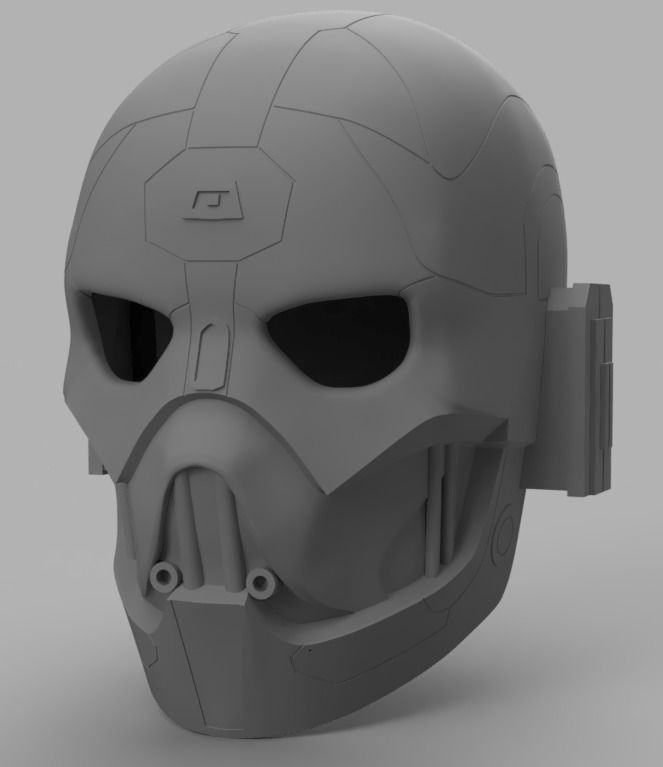 Darth Nox Kallig Helmet Star Wars 3D print model_0