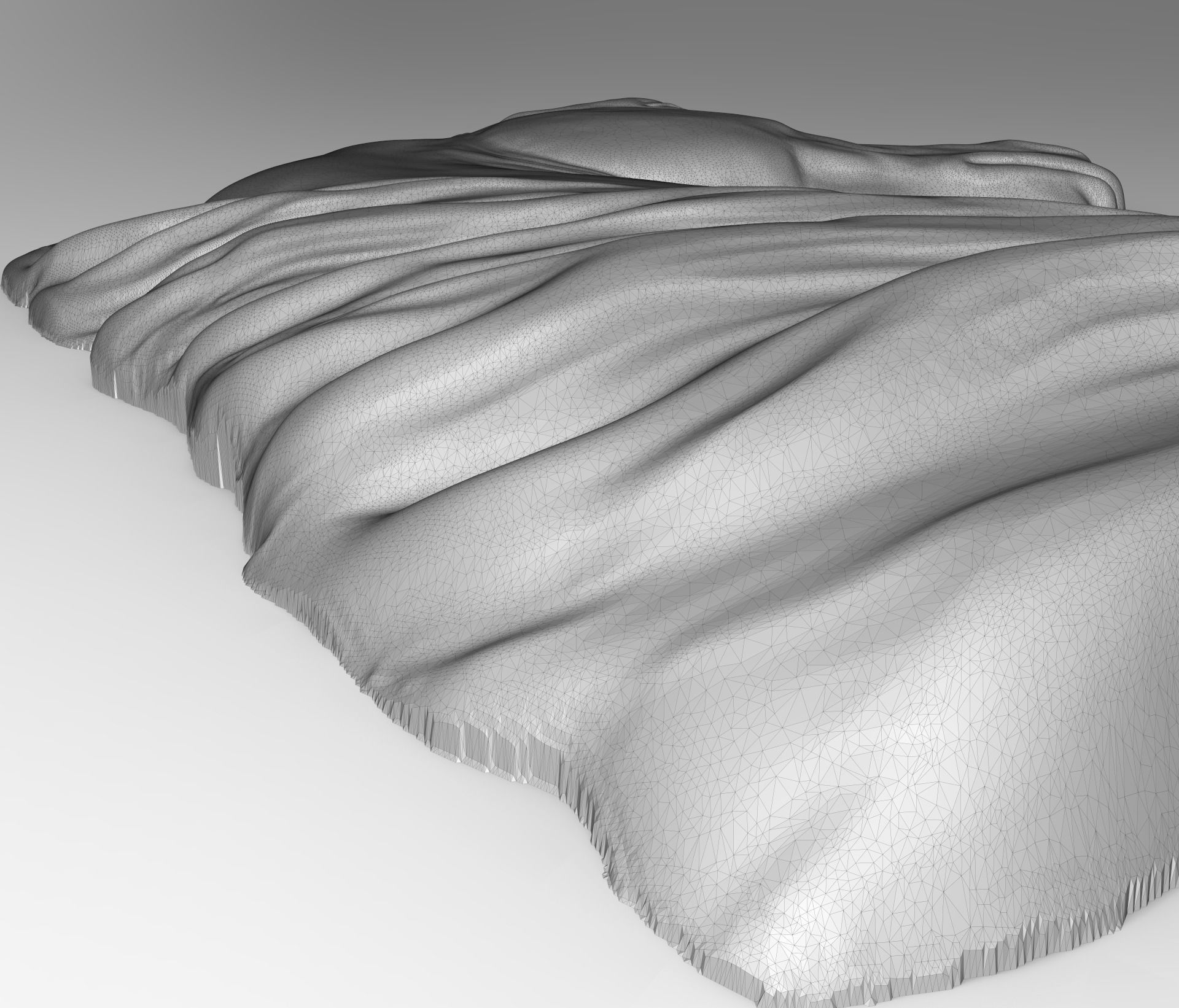 Horse head bas relief for CNC 3D print model_6